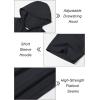 imageMAGCOMSEN Mens Short Sleeve Hoodie Cotton Hooded T Shirts Lightweight Sweatshirt Hoodies PulloverBlack