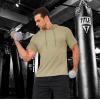 imageMAGCOMSEN Mens Short Sleeve Hoodie Cotton Hooded T Shirts Lightweight Sweatshirt Hoodies PulloverKhaki