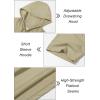 imageMAGCOMSEN Mens Short Sleeve Hoodie Cotton Hooded T Shirts Lightweight Sweatshirt Hoodies PulloverKhaki