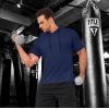 imageMAGCOMSEN Mens Short Sleeve Hoodie Cotton Hooded T Shirts Lightweight Sweatshirt Hoodies PulloverNavy