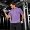 imageMAGCOMSEN Mens Short Sleeve Hoodie Cotton Hooded T Shirts Lightweight Sweatshirt Hoodies PulloverPurple