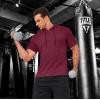 imageMAGCOMSEN Mens Short Sleeve Hoodie Cotton Hooded T Shirts Lightweight Sweatshirt Hoodies PulloverWine Red