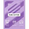 imageMAGCOMSEN Mens TShirts Short Sleeve Crew Neck Cotton Tshirts Casual Summer T Shirts Classic Basic TeesLight Purple