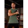 imageMAGCOMSEN Mens Tank Top Sleeveless Hoodie Cotton TShirt Summer Casual Shirt Muscle TeeArmy Green