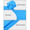 imageMAGCOMSEN Mens Tank Top Sleeveless Hoodie Cotton TShirt Summer Casual Shirt Muscle TeeAzure