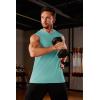 imageMAGCOMSEN Mens Tank Top Sleeveless Hoodie Cotton TShirt Summer Casual Shirt Muscle TeeGrey Green