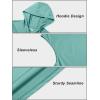 imageMAGCOMSEN Mens Tank Top Sleeveless Hoodie Cotton TShirt Summer Casual Shirt Muscle TeeGrey Green