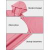 imageMAGCOMSEN Mens Tank Top Sleeveless Hoodie Cotton TShirt Summer Casual Shirt Muscle TeeGrey Pink