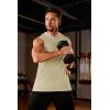 imageMAGCOMSEN Mens Tank Top Sleeveless Hoodie Cotton TShirt Summer Casual Shirt Muscle TeeKhaki