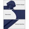 imageMAGCOMSEN Mens Tank Top Sleeveless Hoodie Cotton TShirt Summer Casual Shirt Muscle TeeNavy