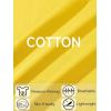imageMAGCOMSEN Mens Tank Top Sleeveless Hoodie Cotton TShirt Summer Casual Shirt Muscle TeeYellow