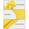 imageMAGCOMSEN Mens Tank Top Sleeveless Hoodie Cotton TShirt Summer Casual Shirt Muscle TeeYellow
