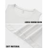 imageMAGCOMSEN Womens Workout Tank Tops Sleeveless Yoga Shirts Cropped Loose Fit Athletic Dry Fit Moisture WickingWhite