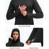 imageMAGCOMSEN Mens UPF 50 Sun Protection Shirts Quick Dry Long Sleeve Rash Guard Lightweight Hoodie Shirt Fishing RunningBlack
