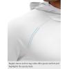 imageMAGCOMSEN Mens UPF 50 Sun Protection Shirts Quick Dry Long Sleeve Rash Guard Lightweight Hoodie Shirt Fishing RunningNavy