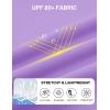 imageMAGCOMSEN Womens Sleeveless Workout Tank Tops UPF 80 Racerback Shirts Quick Dry UV Protection Athletic Gym Summer TopsLight Purple