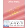 imageMAGCOMSEN Womens Sleeveless Workout Tank Tops UPF 80 Racerback Shirts Quick Dry UV Protection Athletic Gym Summer TopsPink