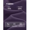 imageMAGCOMSEN Womens Workout Tank Tops with Built in Bra Athletic Racerback Support Tanks Padded Fitted Yoga Crop Gym ActivewearDeep Purple