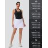 imageMAGCOMSEN Womens Crop Workout Tank Tops with Built in Bra Fitted Racerback Sleeveless Yoga Shirts CamisoleBlack