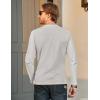 imageMAGCOMSEN Mens Long Sleeve Shirt with Pocket Cotton Crew Neck Shirts Casual Lightweight TShirtBeige