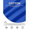 imageMAGCOMSEN Mens Long Sleeve Shirt with Pocket Cotton Crew Neck Shirts Casual Lightweight TShirtColor Blue