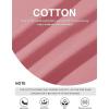 imageMAGCOMSEN Mens Long Sleeve Shirt with Pocket Cotton Crew Neck Shirts Casual Lightweight TShirtGrey Pink