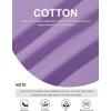 imageMAGCOMSEN Mens Long Sleeve Shirt with Pocket Cotton Crew Neck Shirts Casual Lightweight TShirtLight Purple