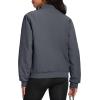 imageMAGCOMSEN Womens Winter Bomber Jacket Casual Basic Zip Up Padded Coats Water Resistant Long Sleeve Outwear with PocketsDark Grey