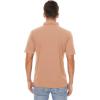 imageMAGCOMSEN Mens Polo Shirts 3 Buttons Casual Work T Shirts Quick Dry Short Sleeve Golf Shirt Pique Jersey Outdoor PerformanceApricot