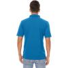 imageMAGCOMSEN Mens Polo Shirts 3 Buttons Casual Work T Shirts Quick Dry Short Sleeve Golf Shirt Pique Jersey Outdoor PerformanceBlue Green