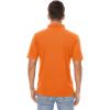 imageMAGCOMSEN Mens Polo Shirts 3 Buttons Casual Work T Shirts Quick Dry Short Sleeve Golf Shirt Pique Jersey Outdoor PerformanceOrange