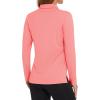 imageMAGCOMSEN Womens Polo Shirts Long Sleeve Golf T Shirt Quick Dry UPF 50 Sun Protection Lightweight Athletic Tennis ShirtsPink