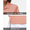imageMAGCOMSEN Womens Polos Golf Shirts Short Sleeve Collared Shirt Women Quick Dry Fit UPF 50 Tennis Work Athletic TopsApricot