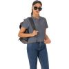 imageMAGCOMSEN Womens Golf Polo Shirts Short Sleeve Collared QuickDry Moisture Wicking TShirt Workout Athletic Tennis TopsDark Gray