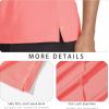 imageMAGCOMSEN Womens Long Sleeve Golf Shirts UPF 50 Polo Moisture Wicking 3Button Placket Casual Shirt for Tennis SportsPink