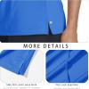 imageMAGCOMSEN Womens Long Sleeve Golf Shirts UPF 50 Polo Moisture Wicking 3Button Placket Casual Shirt for Tennis SportsSky Blue