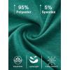 imageMAGCOMSEN Womens Polo Shirts Short Sleeve 4Button Casual Work Collared Shirts Moisture Wicking Golf ShirtsEmerald Green