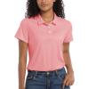 imageMAGCOMSEN Womens Polos Golf Shirts Short Sleeve Collared Shirt Women Quick Dry Fit UPF 50 Tennis Work Athletic TopsPink