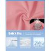 imageMAGCOMSEN Womens Polos Golf Shirts Short Sleeve Collared Shirt Women Quick Dry Fit UPF 50 Tennis Work Athletic TopsPink