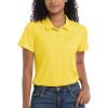 imageMAGCOMSEN Womens Polos Golf Shirts Short Sleeve Collared Shirt Women Quick Dry Fit UPF 50 Tennis Work Athletic TopsYellow