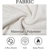 imageMAGCOMSEN Womens Quarter Zip Pullover Polar Fleece Jacket Soft Lightweight Sweatshirts Long Sleeve Warm TopsBeige