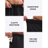 imageMAGCOMSEN Mens Athletic Running Shorts 8quot Quick Dry Lightweight Workout Gym Sports Hiking Shorts UPF 50 with 3 PocketsBlack