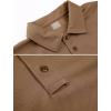 imageMAGCOMSEN Mens Polo Shirt Quick Dry Performance Short Sleeve Tactical Shirts Pique Jersey Golf Shirt12 Brown