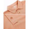imageMAGCOMSEN Mens Polo Shirt Quick Dry Performance Short Sleeve Tactical Shirts Pique Jersey Golf Shirt23 Apricot
