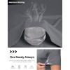 imageMAGCOMSEN Mens Dry Fit Shirts Mesh Short Sleeve Athletic Lightweight Workout Performance Hiking ShirtMediumgrey