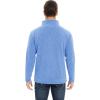 imageMAGCOMSEN Mens Fleece Full Zip Jacket Lightweight Stand Collar Jackets Soft Warm Windproof Casual Coats with Zipper PocketsLight Blue
