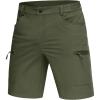 imageMAGCOMSEN Mens Hiking Cargo Shorts 10quot Lightweight Outdoor Work Shorts for Men Travel Casual with 5 PocketsArmygreen
