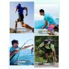 imageMAGCOMSEN Mens Short Sleeve UPF 50 TShirt Quick Dry Rash Guard Athletic Running Swim Top Tee Performance Water Shirts02black