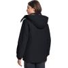 imageMAGCOMSEN Womens Winter Coats Waterproof Insulated Snow Ski Jacket Hood Fleece Lined Warm Mountain Snowboarding WindbreakerBlack