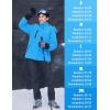 imageMAGCOMSEN Womens Winter Coats Waterproof Insulated Snow Ski Jacket Hood Fleece Lined Warm Mountain Snowboarding WindbreakerMoonorchid